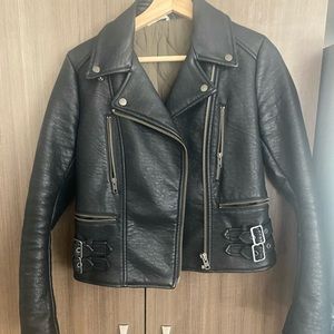 Free people pleather jacket